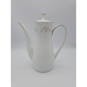 Noritake Annebelle Coffee Pot #6857 Pristine Condition